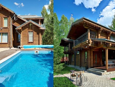 Комплекс из двух коттеджей на 22 человека