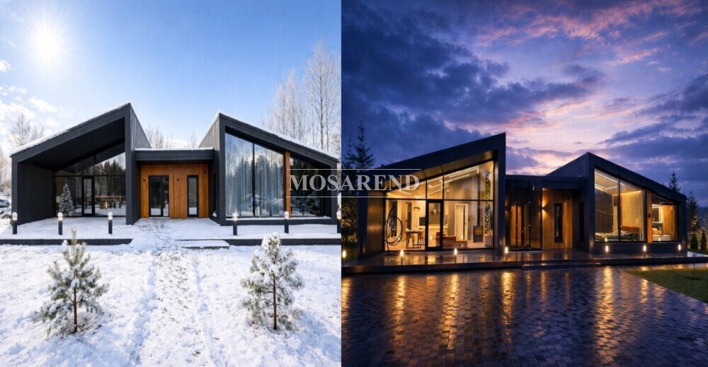 Комплекс из двух коттеджей на 24 человека