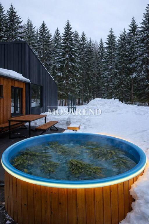 Комплекс из двух коттеджей на 24 человека