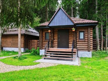 Комплекс из двух домов с баней на 40 человек