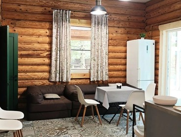 Комплекс из двух домов с баней на 40 человек