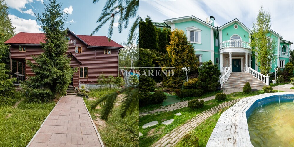 Комплекс из двух коттеджей на 60 человек