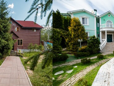 Комплекс из двух коттеджей на 60 человек